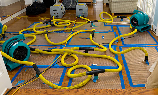 Professional Crawl Space Water Removal technician working in Rawson, OH